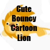 Cute Bouncy Cartoon Lion Collection of T-Shirts and gifts by Cheerful Madness!! at Zazzle