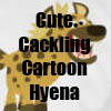 Cute Cackling Cartoon Hyena T-Shirts, accessories, gifts items and more by Cheerful Madness!! at Zazzle