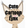 Cute Cartoon Lynx Line of T-Shirts, accessories and more by Cheerful Madness!! at Zazzle