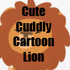 Cute Cuddly Cartoon Lion merchandise by Cheerful Madness!! at Zazzle