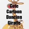 Cute Cartoon Dancing Giraffe T-Shirts and more Collection by Cheerful Madness!! at Zazzle