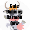 Cute Dancing Cartoon Cow Merchandise by Cheerful Madness!! at Zazzle