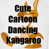 Cute CArtoon Dancing Kangaroo T-Shirts, accessories and more by Cheerful Madness!! at Zazzle
