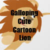 Galloping Cute Cartoon Lion Collection of T-Shirts and gifts by Cheerful Madness!! at Zazzle