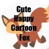 Cute Happy Cartoon Fox Merchandise by Cheerful Madness!! at Zazzle