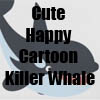 Cute Happy Cartoon Killer Whale T-Shirts and accessories by Cheerful Madness!! at Zazzle