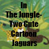 In The Jungle- Two Cute Cartoon Jaguars Merchandise Line by Cheerful Madness!! at Zazzle
