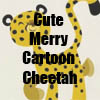 Cute Merry Cartoon Cheetah T-Shirts, gifts and accessories by Cheerful Madness!! at Zazzle