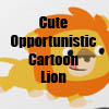 Cute Opportunistic Cartoon Lion Collection of T-Shirts, accessories and merchandise by Cheerful Madness!! at Zazzle