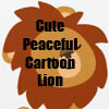 Cute Peaceful Cartoon Lion merchandise collection by Cheerful Madness!! at Zazzle