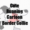 Cute Running Cartoon Border Collie T-Shirts, gifts and accessories Collection by Cheerful Madness!! at Zazzle