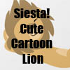 Siesta! Cute Cartoon Lion T-Shirts and accessories by Cheerful Madness!! at Zazzle