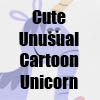 Cute Unusual Cartoon Unicorn T-Shirts, accessories and more by Cheerful Madness!! at Zazzle