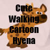 Cute Walking Cartoon Hyena  T-Shirts, accessories and more by Cheerful Madness!! at Zazzle